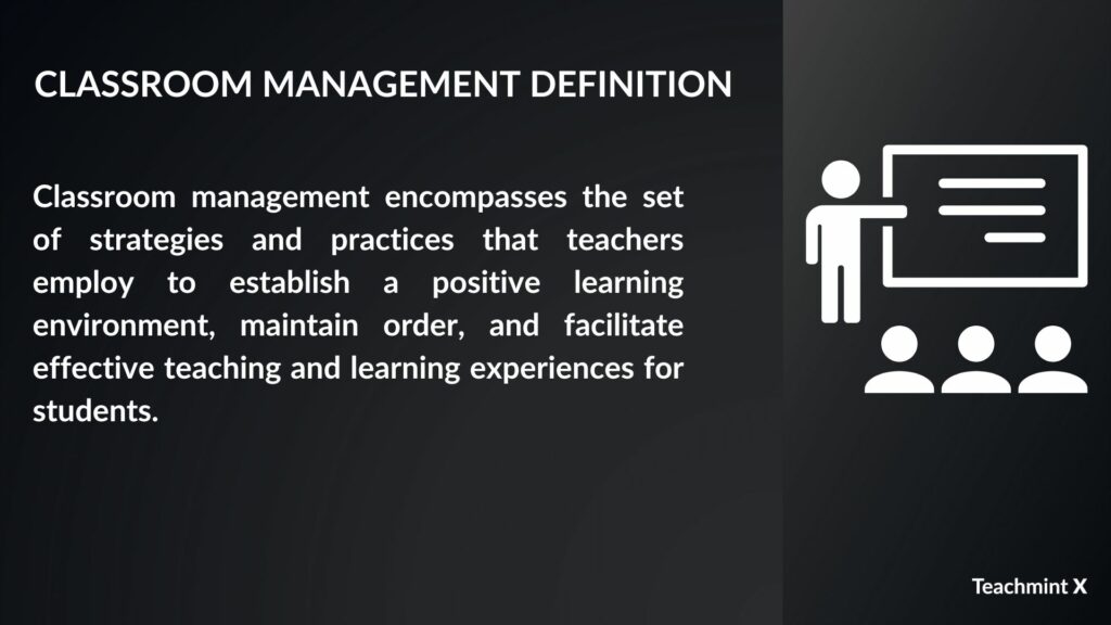 Classroom Management Definition
